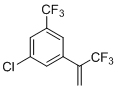 1-氯-3-三氟甲基-5-(1-三氟甲基-乙烯基)苯(阿福拉纳中间体)