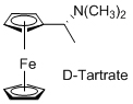 (R)-(+)-N,N-二甲基-1-二茂铁基乙胺 D-酒石酸盐