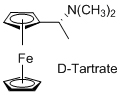 (R)-(+)-N,N-二甲基-1-二茂铁基乙胺 D-酒石酸盐